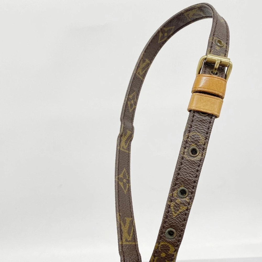 LOUIS VUITTON Authentic Brown Monogram Shoulder Bag - Picture 9 of 10